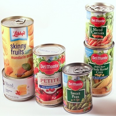 Canned Fruits & Vegetables