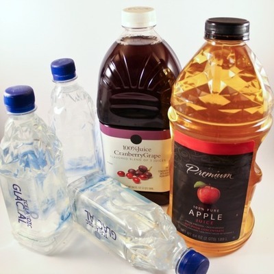 100% Fruit Juice & Bottled Water