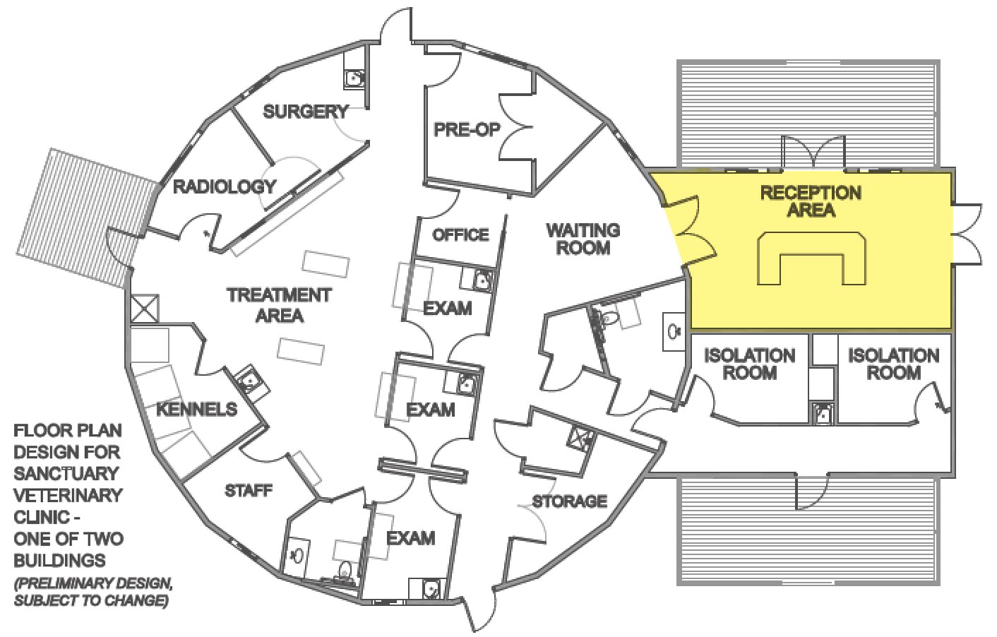Medical Center Reception Area Sponsorship