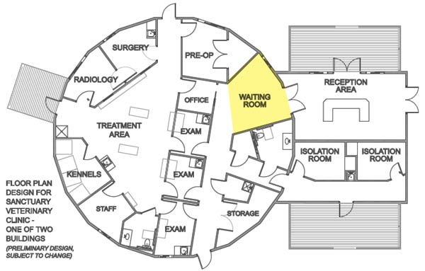 Medical Center Waiting Area Title Sponsorship