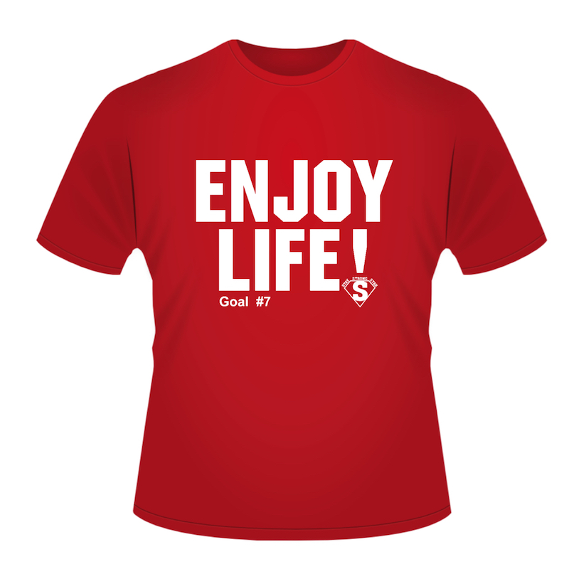 Enjoy Life T-Shirt (Red)