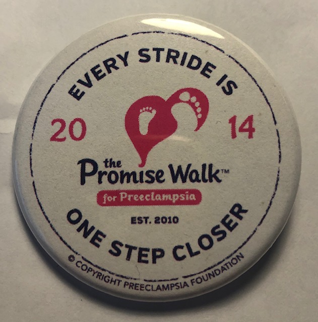 2014 Promise Walk Button