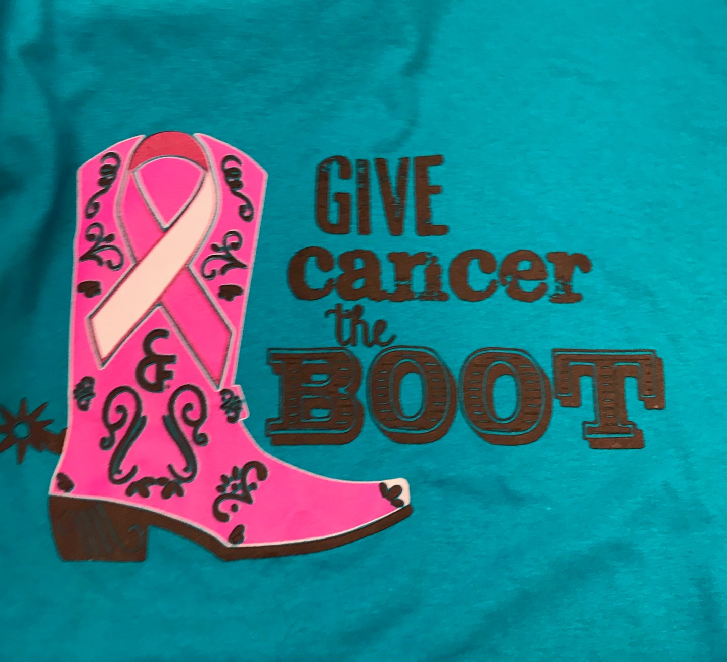 2019 'Give Cancer the Boot' Exclusive CFD T-Shirt
