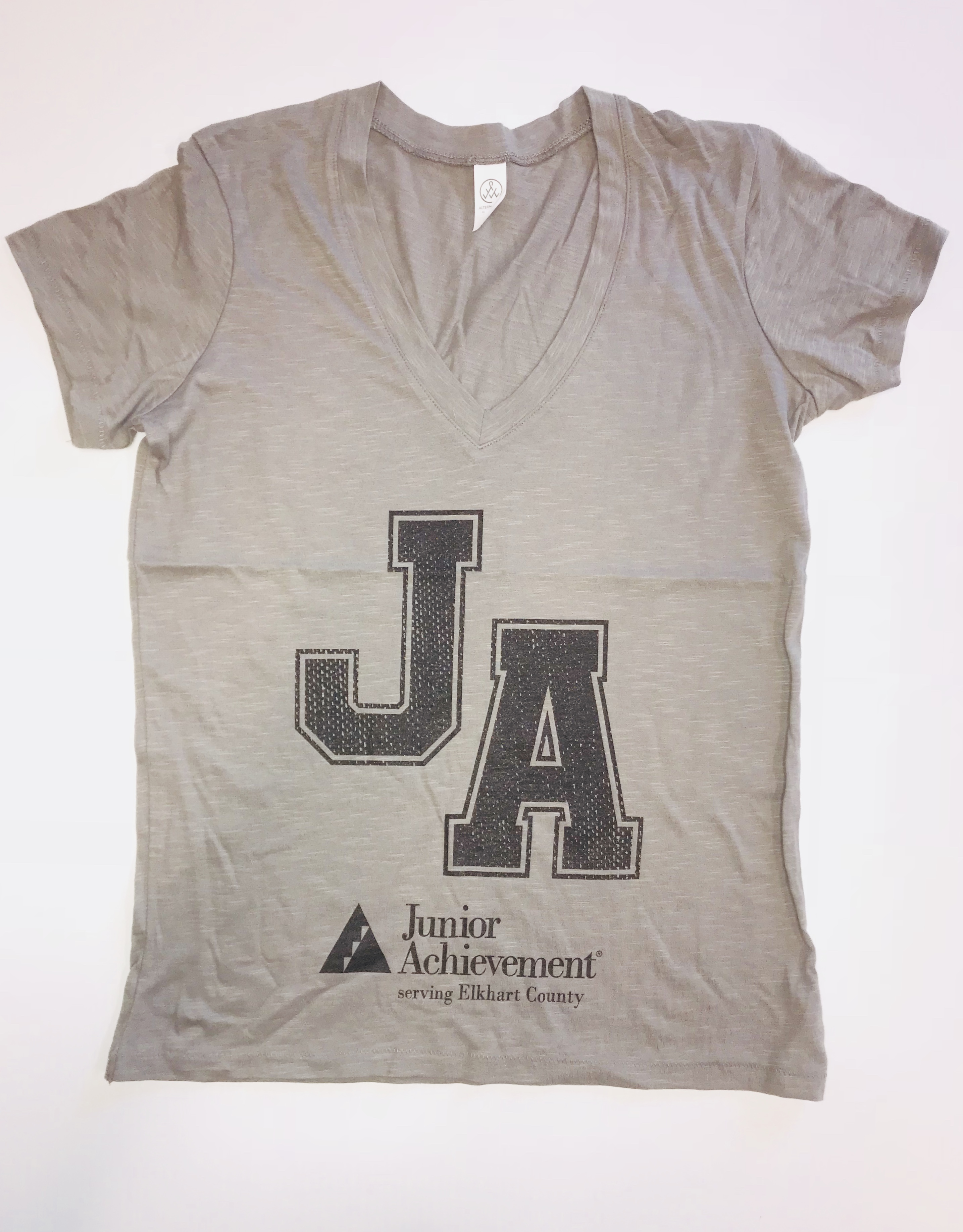 JA Athletic Logo Women's V-Neck Tee