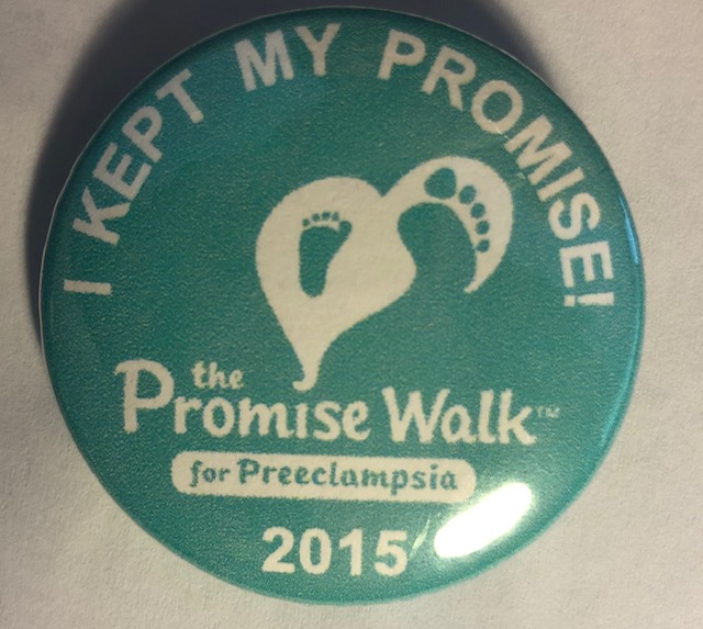 2015 Promise Walk Button