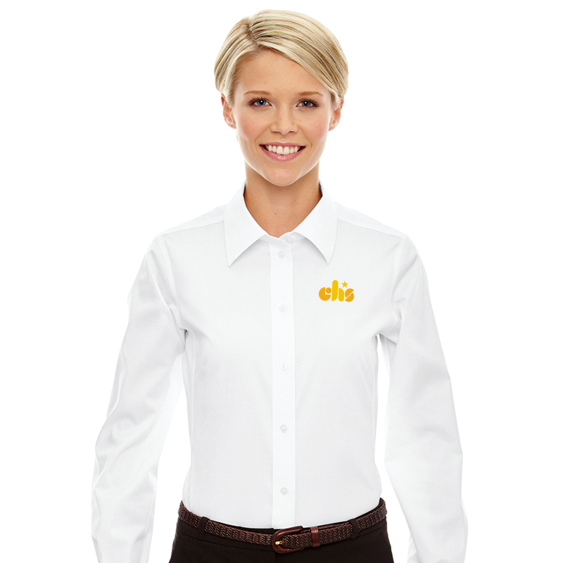 Ladies 'CHS' Button-Down Shirt