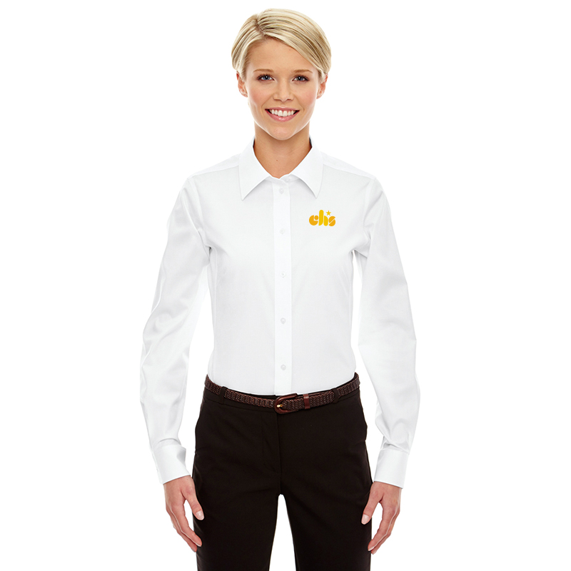 Ladies 'CHS' Button-Down Shirt
