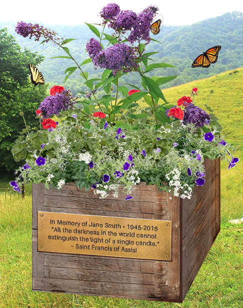 Memorial Flower Boxes