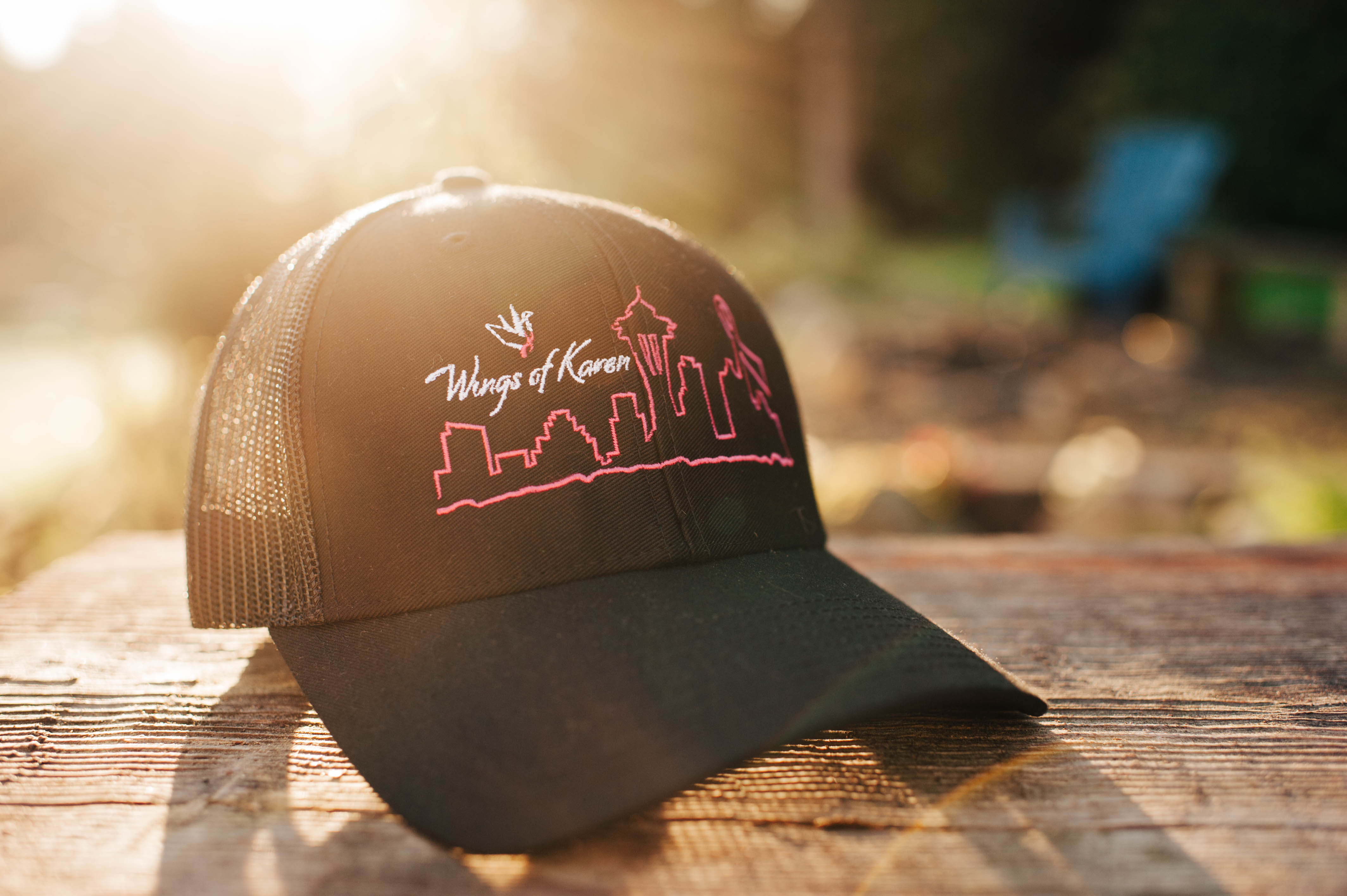 Wings of Karen Seattle Skyline Hat